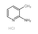 2-Amino-3-methylpyridine hydrochloride Structure