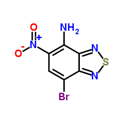 7-Bromo-5-nitro-2,1,3-benzothiadiazol-4-amine Structure
