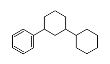 1-环己基-3-苯基环己烷结构式