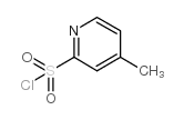 4-甲基吡啶-2-磺酰氯结构式