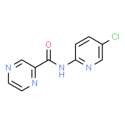 N-(5-Chloro-2-pyridinyl)-2-pyrazinecarboxamide structure