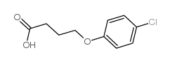 4-(4-氯苯氧基)丁酸结构式