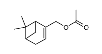 (6,6-dimethylbicyclo[3.1.1]hept-2-en-2-yl)methyl acetate Structure