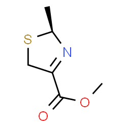 4-Thiazolecarboxylicacid,2,5-dihydro-2-methyl-,methylester,(2S)-(9CI)结构式