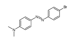 4-[(4-bromophenyl)diazenyl]-N,N-dimethylaniline Structure