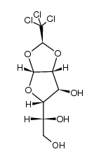 (S)-1,2-O-trichloroethylidene-α-D-galactofuranose Structure