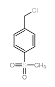 4-(Methylsulfonyl)benzylchloride Structure