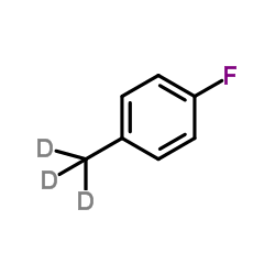对氟甲苯-D3结构式