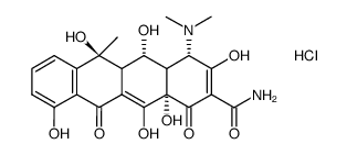 oxytetracycline hydrochloride结构式