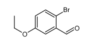 2-溴-5-乙氧基苯甲醛结构式