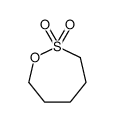 oxathiepane 2,2-dioxide Structure