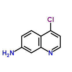 4-Chloro-7-quinolinamine Structure