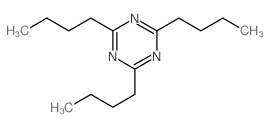 2,4,6-tributyl-1,3,5-triazine Structure