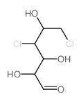 4,6-dichloro-2,3,5-trihydroxy-hexanal结构式