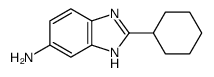 2-CYCLOHEXYL-1H-BENZOIMIDAZOL-5-YLAMINE Structure