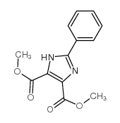 1H-Imidazole-4,5-dicarboxylic acid, 2-phenyl-, 4,5-dimethyl ester结构式