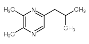 5-异丁基-2,3-二甲基吡嗪结构式