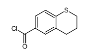thiochroman-6-carbonyl chloride Structure