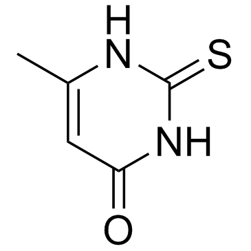 甲硫尿嘧啶结构式