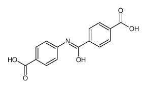 4-(4-羧基苯甲酰胺基)苯甲酸结构式