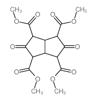 1,3,4,6-Pentalenetetracarboxylic acid, octahydro-2,5-dioxo-, tetramethyl ester结构式