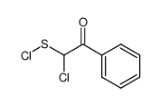 Benzeneethanesulfenyl chloride, alpha-chloro-beta-oxo- (9CI) picture