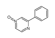 1-oxido-3-phenylpyrazin-1-ium Structure