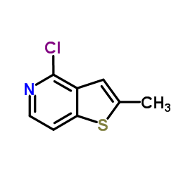4-Chloro-2-methylthieno[3,2-c]pyridine Structure