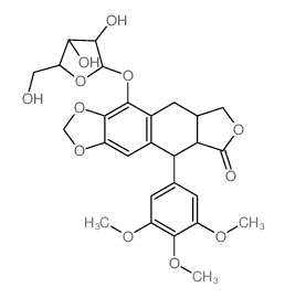 8-O-(alpha-Arabinofuranosyl)-beta-peltatin A picture