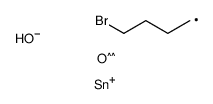 4-bromobutyl-hydroxy-oxotin Structure