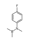 N-dimethylboranyl-4-fluoro-N-methylaniline Structure