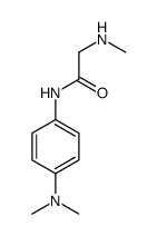 N-[4-(dimethylamino)phenyl]-2-(methylamino)acetamide Structure