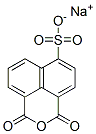 1,3-Dioxo-1H,3H-naphtho[1,8-cd]pyran-6-sulfonic acid sodium salt Structure