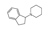 1-(2,3-dihydro-1H-inden-1-yl)piperidine结构式