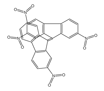 9-(2,7-dinitrofluoren-9-ylidene)-2,7-dinitrofluorene Structure