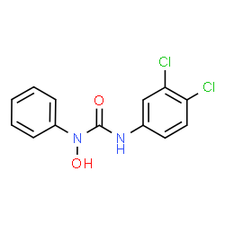 3-(3,4-Dichlorophenyl)-1-hydroxy-1-phenylurea结构式