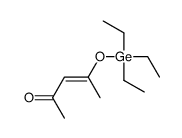 4-triethylgermyloxypent-3-en-2-one Structure
