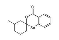 3'-methylspiro[4H-3,1-benzoxaselenin-2,1'-cyclohexan]-4-one Structure