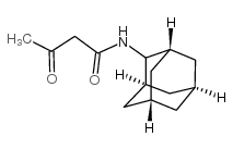 N-(2-adamantyl)-3-oxobutanamide结构式
