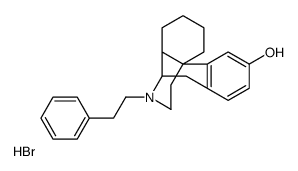 Phenomorphan hydrobromide Structure