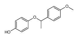 4-[1-(4-methoxyphenyl)ethoxy]phenol Structure