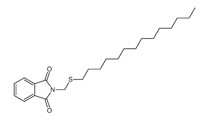tetradecyl phtalimidomethyl sulfide Structure