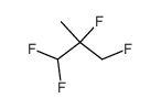 1,1,2,3-tetrafluoro-2-methyl-propane结构式