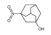 1-nitro-3-adamantanol Structure