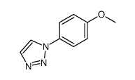 1-(4-methoxyphenyl)-1H-[1,2,3]triazole Structure