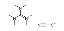 Methanaminium, N-[bis(dimethylamino)methylene]-N-methyl-, thiocyanate (9CI) Structure