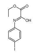 ethyl 2-(4-iodoanilino)-2-oxoacetate结构式