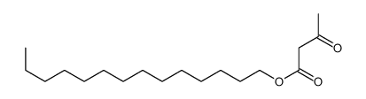 tetradecyl 3-oxobutanoate结构式