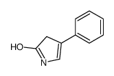 4-phenyl-1,3-dihydropyrrol-2-one结构式