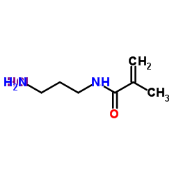 N-(3- 氨丙基)甲基丙烯酰胺 盐酸盐结构式